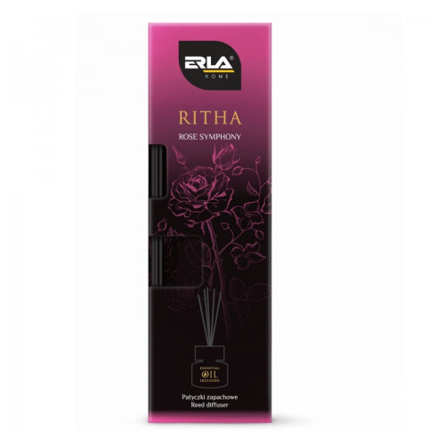 ERLA RITHA 100ml Rose Symphony - vonné tyčinky, osviežovač vzduchu