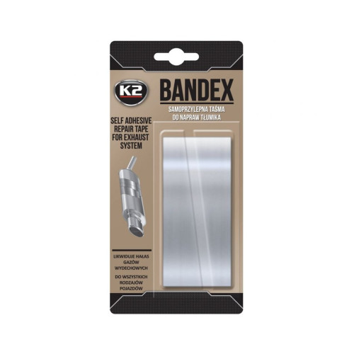 K2 BANDEX 100cm - vysokoteplotná opravná páska na výfuky K2 BANDEX 100cm - vysokoteplotná opravná páska na výfuky