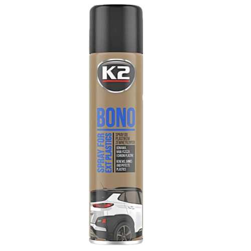 K2 BONO 300ml - obnovuje, leští a chráni plasty