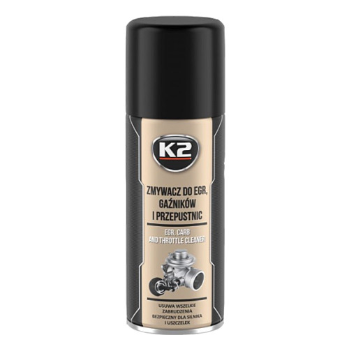 K2 CARB CLEANER 400ml - vysokotlakový čistič karburátora, EGR a škrtiacej klapky