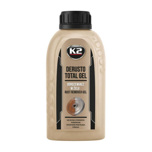 K2 DERUSTO TOTAL GEL 250ml - gélový odstraňovač hrdze