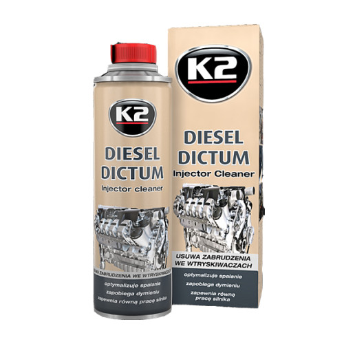 K2 DIESEL DICTUM 500ml - profesionálny čistič vstrekovačov