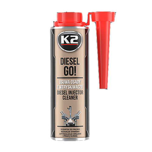 K2 DIESEL GO! 250ml - prísada do paliva na čistenie vstrekovačov K2 DIESEL GO! 250ml - prísada do paliva na čistenie vstrekovačov