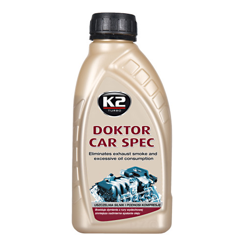 K2 DOKTOR CAR SPEC 443ml - znižuje spotrebu oleja, zvyšuje kompresiu motora K2 DOKTOR CAR SPEC 443ml - znižuje spotrebu oleja, zvyšuje kompresiu motora