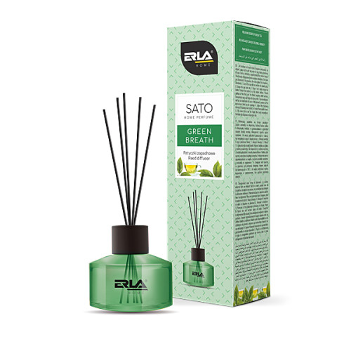 K2 ERLA SATO 50ml Green Breath - vonné tyčinky, osviežovač vzduchu do domácnosti