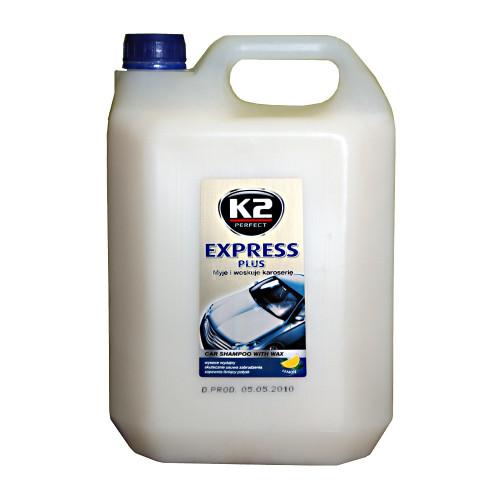 K2 EXPRESS PLUS Biely 5L - autošampón s voskom
