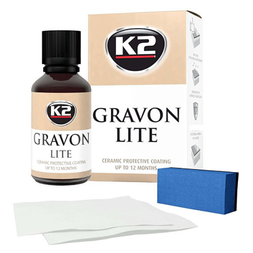 K2 GRAVON LITE 30ml + aplikator - keramický náter - 2 roky ochrany laku