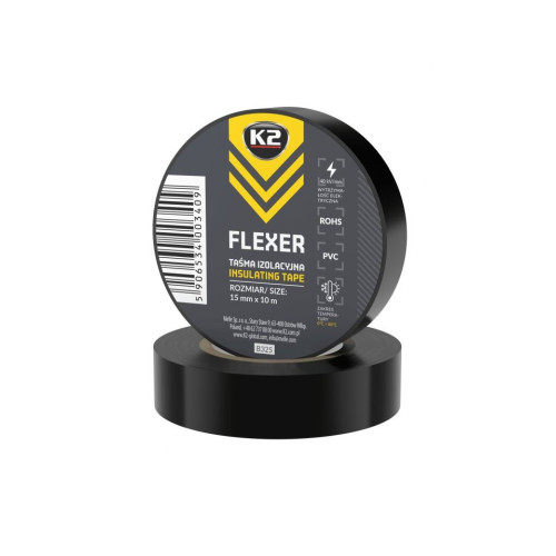 K2 FLEXER IZOLAČNÁ PÁSKA 19mm X 20m (velká) - lepí a izoluje, tepelne odolná K2 FLEXER IZOLAČNÁ PÁSKA 19mm X 20m (velká) - lepí a izoluje, tepelne odolná