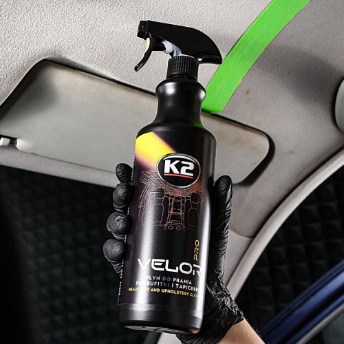 K2 VELOR PRO 1L - čistiaci prostriedok na strop auta
