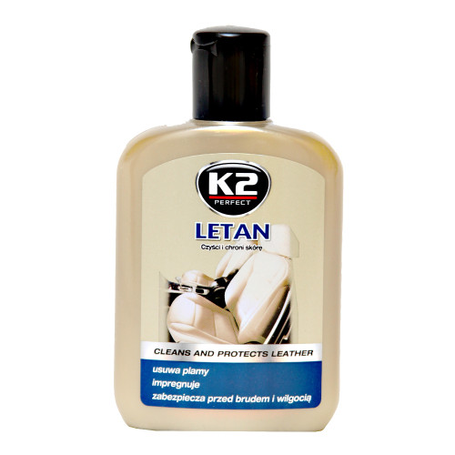 K2 LETAN 2v1 250ml - čistí a chráni kožu