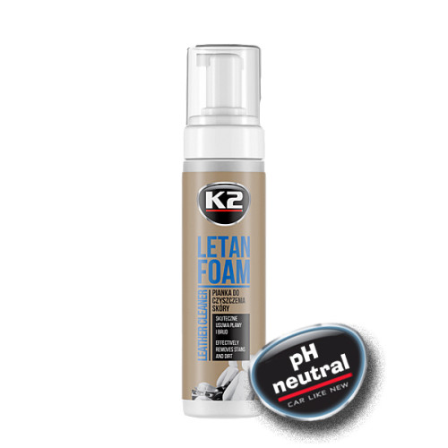 K2 LETAN FOAM CLEANER 250ml - pena na čistenie kože