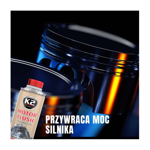 K2 MOTOR FLUSH 250ml - preplachuje vnútro motora