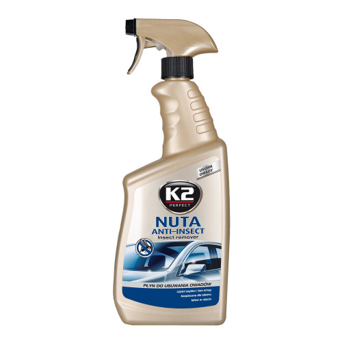 K2 NUTA ANTI INSECT 770ml - odstraňovač hmyzu na okná a karosérie K2 NUTA ANTI INSECT 770ml - odstraňovač hmyzu na okná a karosérie