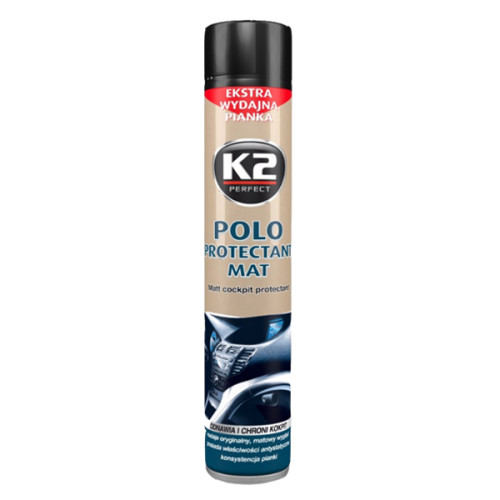 K2 POLO PROTECTANT MAT 750ml Black/Man - jemná pena na palubnú dosku