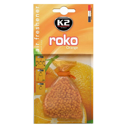 K2 ROKO 20g Mandarin/Orange - osviežovač vzduchu K2 ROKO 20g Mandarin/Orange - osviežovač vzduchu