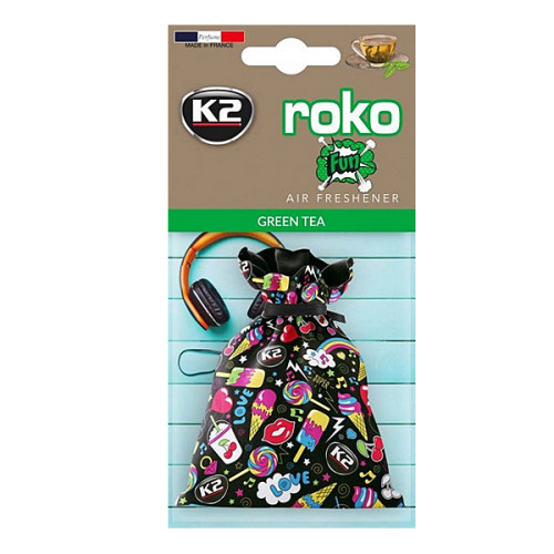K2 ROKO FUN 25g Green Tea - osviežovač vzduchu K2 ROKO FUN 25g Green Tea - osviežovač vzduchu