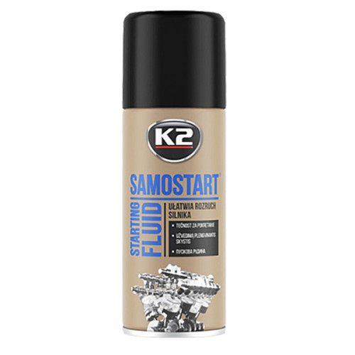 K2 SAMOSTART 400ml (-54°C) - samoštartovanie motora v zimnom období