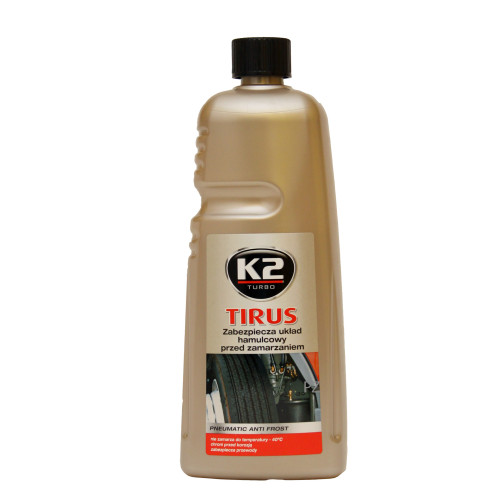 K2 TIRUS 1L -40°C - prísada do hydraulických bŕzd K2 TIRUS 1L -40°C - prísada do hydraulických bŕzd