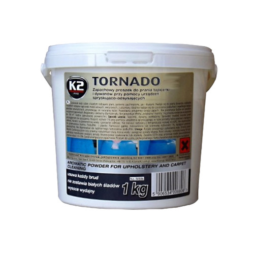 K2 TORNADO 1kg - prášok na čistenie čalúnenia