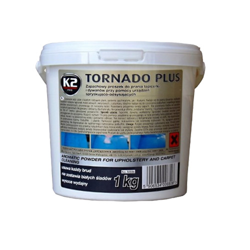 K2 TORNADO PLUS 1kg - prací prášok na čalúnenie