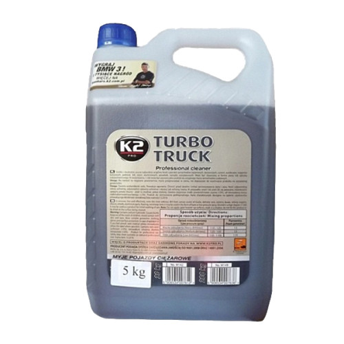 K2 TURBO TRUCK 5kg - kvapalina na umývanie nákladných vozidiel