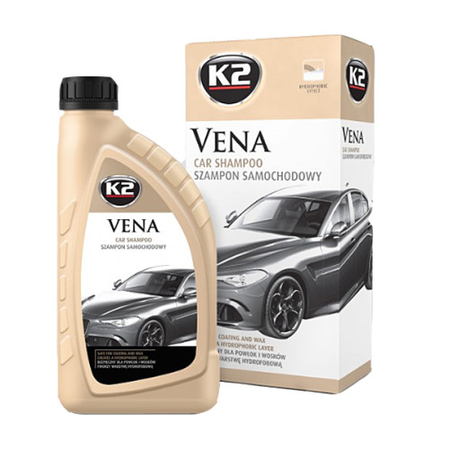 K2 VENA 1L - hydrofóbny autošampón bezpečný pre voskové a keramické nátery chrániace lak K2 VENA 1L - hydrofóbny autošampón bezpečný pre voskové a keramické nátery chrániace lak