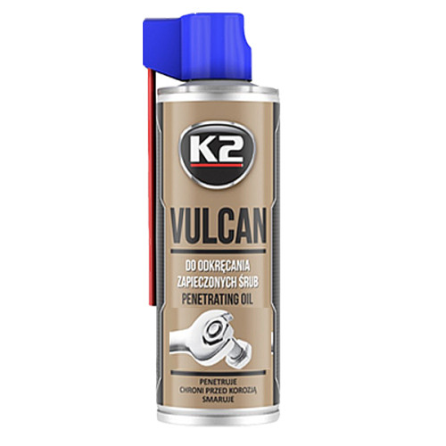 K2 VULCAN 500ml - super účinný prípravok na povoľovanie skrutiek K2 VULCAN 500ml - super účinný prípravok na povoľovanie skrutiek